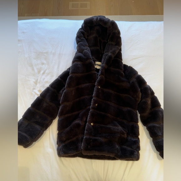 Apparis Goldy coat espresso colour XS - Picture 2 of 3